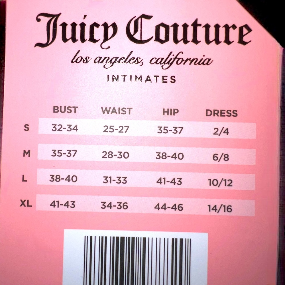NEW Juicy Couture Sexy Mesh Black Label Logo Lingerie Bodysuit - Picture 6 of 7